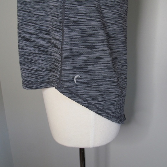 Zyia Women's Charcoal Gray Split Back Long Sleeve T Tee Shirt Top Size S? - Picture 6 of 10